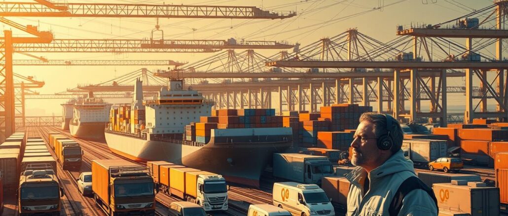 Logistiklösungen für weltweite Transporte