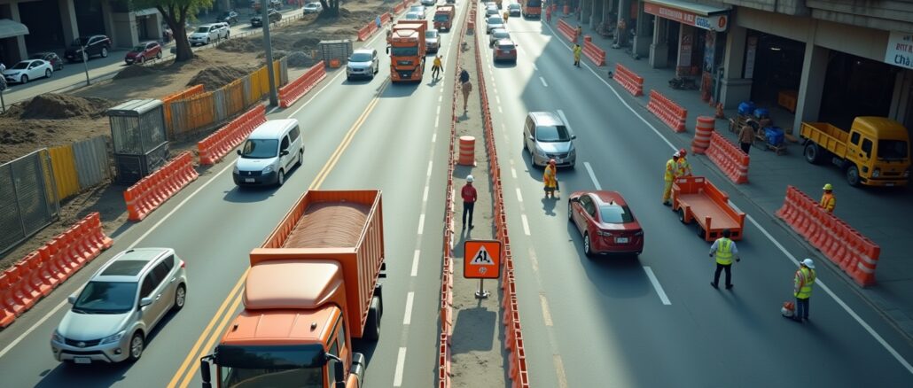 Tipps für effektives Verkehrsmanagement bei Baustellen