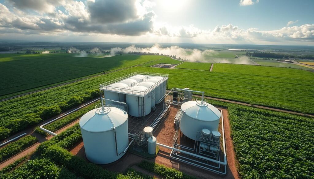 Biogasgewinnung