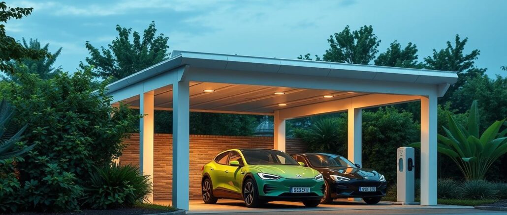 Carport-mit-Solardach-fuer-nachhaltigen-Fahrzeugschutz Carport mit Solardach für nachhaltigen Fahrzeugschutz