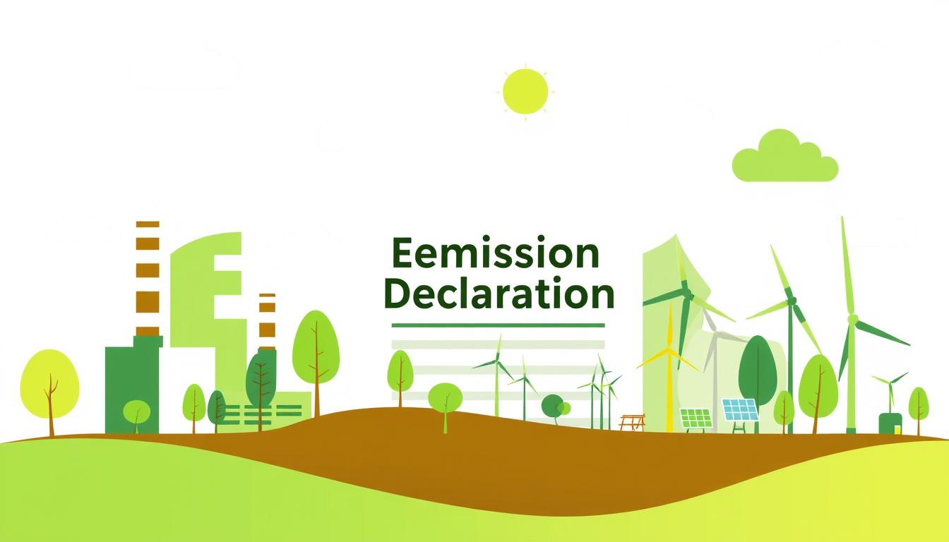 Emission Declaration Example Emissionserklärung