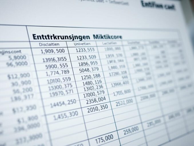Entkernungskosten berechnen