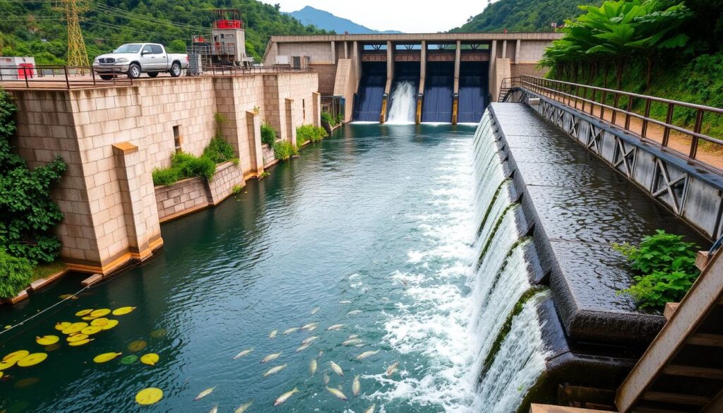 Fischaufstiegsanlagen an Wasserkraftwerken