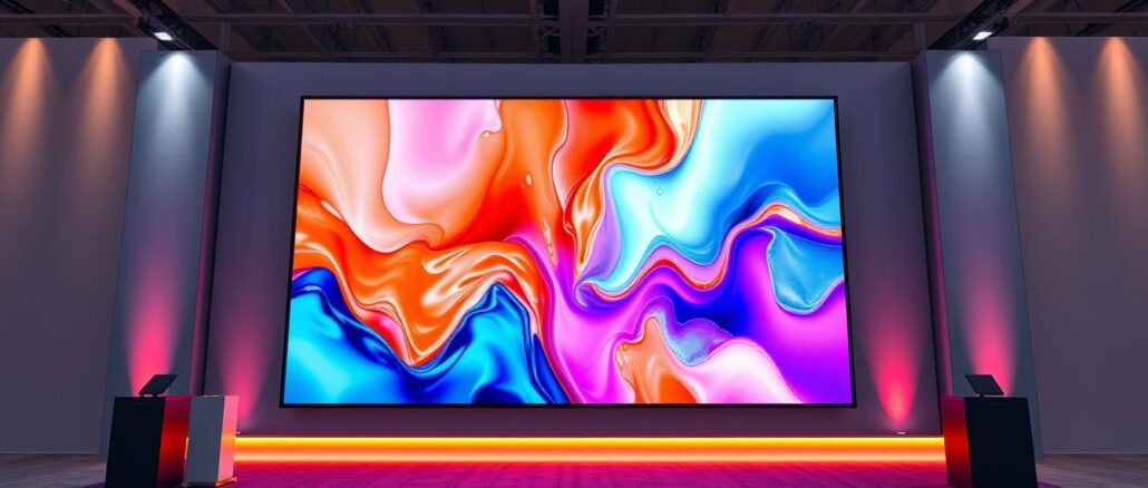 Großbildschirme für Messen und Veranstaltungen