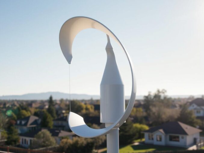 Kleinwindanlage Helix Wind vertikale Anlagen