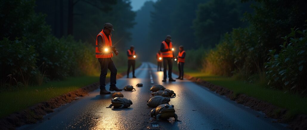 Krötenrettung: Schutz wandernder Amphibien 2026