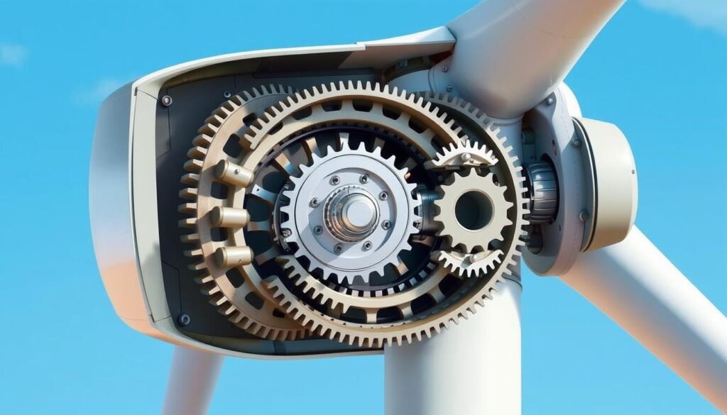 Mehrstufige Planetengetriebe in Windkraftanlagen