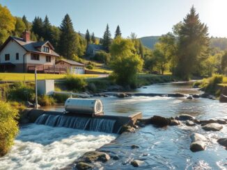 Mini-Wasserkraftwerke für Hausbesitzer
