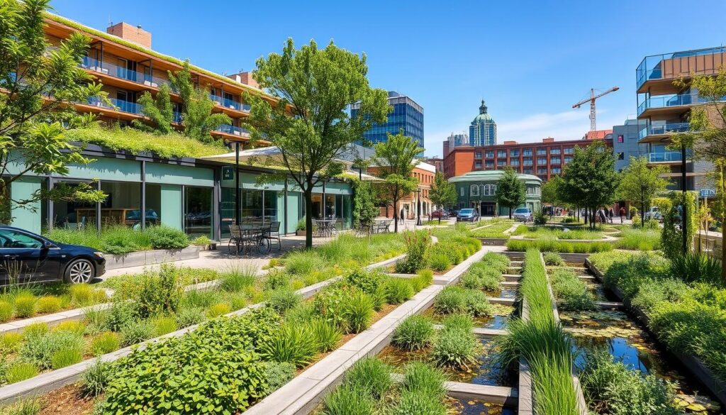 Nachhaltige Entwässerungslösungen im urbanen Raum