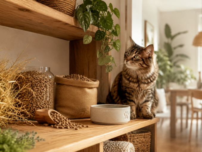 Nachhaltige Tierhaltung: Öko-Katzenstreu aus Holzpellets und Stroh im Test
