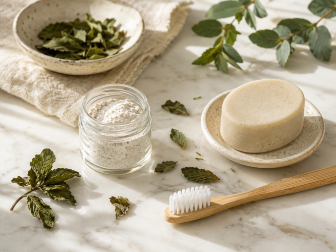 Plastikfreie Zahnpflege: Zahnpulver und feste Zahncreme im Härtetest