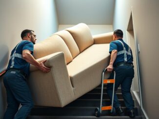 Professionelle Umzugshilfe beim Möbeltransport