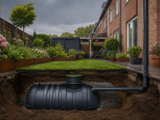 Regenwasserspeicherung im Reihenhausgarten: Unterirdische Lösungen für wenig Platz