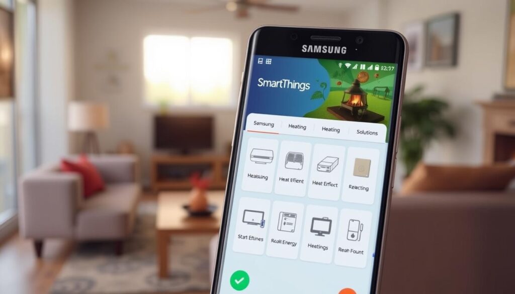 Samsung Klimageräte SmartThings App