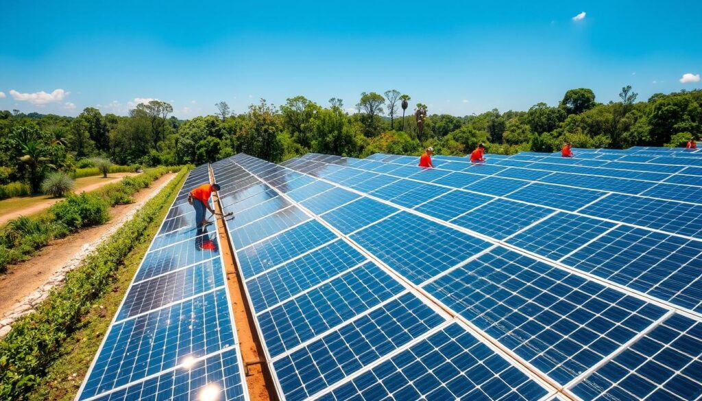 Solarpark Instandhaltung
