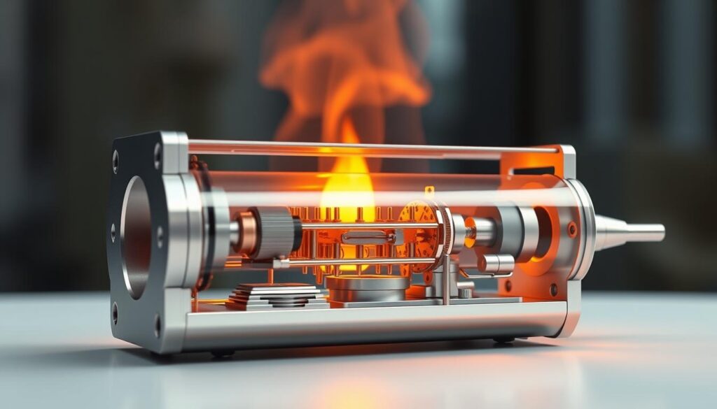 Technischer Aufbau eines Detektors