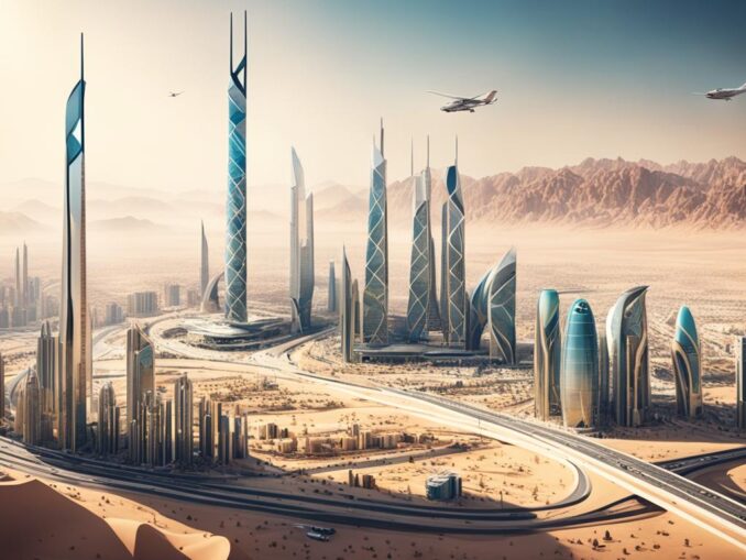 The Line:Mega-Stadt in Saudi-Arabien