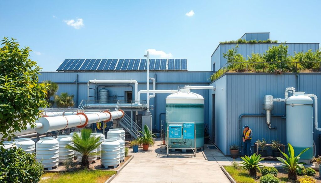 Wasserrecycling in Unternehmen