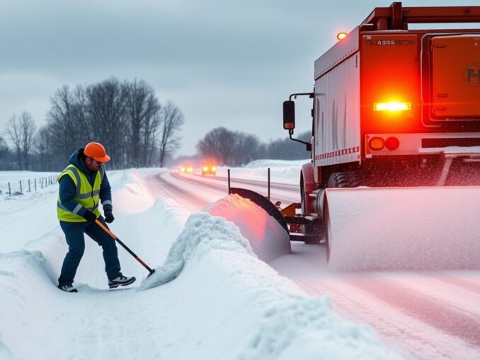Winterdienst Schneeräumung Sicherheit