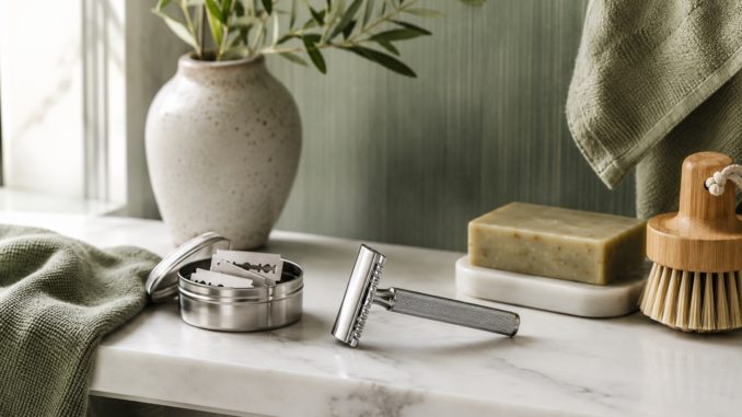 Zero Waste im Badezimmer: Den Rasierhobel richtig reinigen und Klingen recyceln