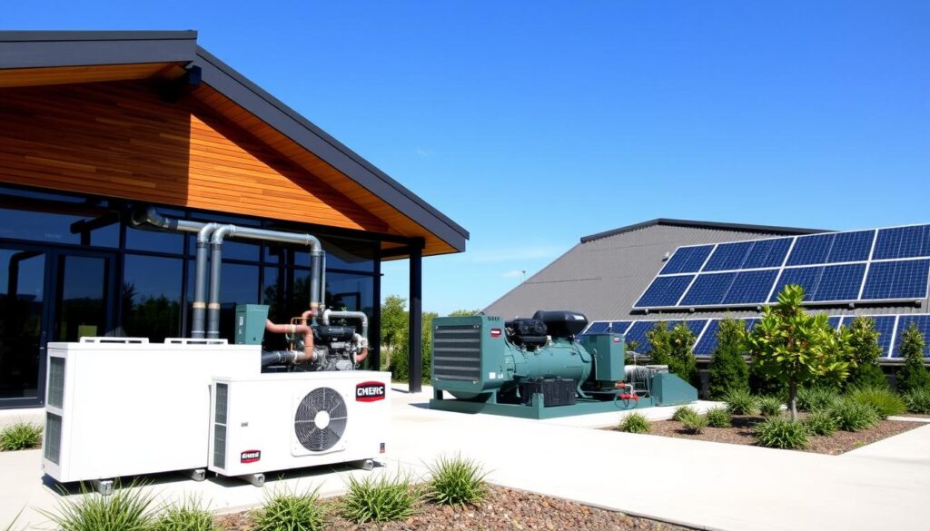 energieeffiziente Gebäudeheizung