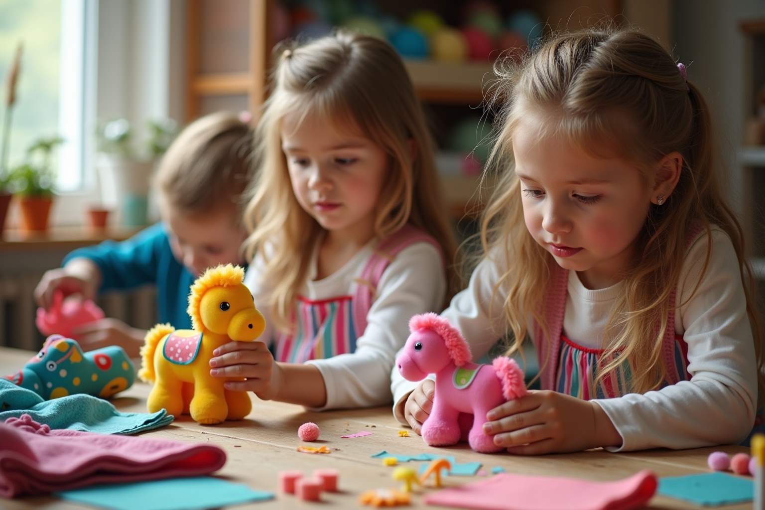 hobby horsing fuer kinder outline 3