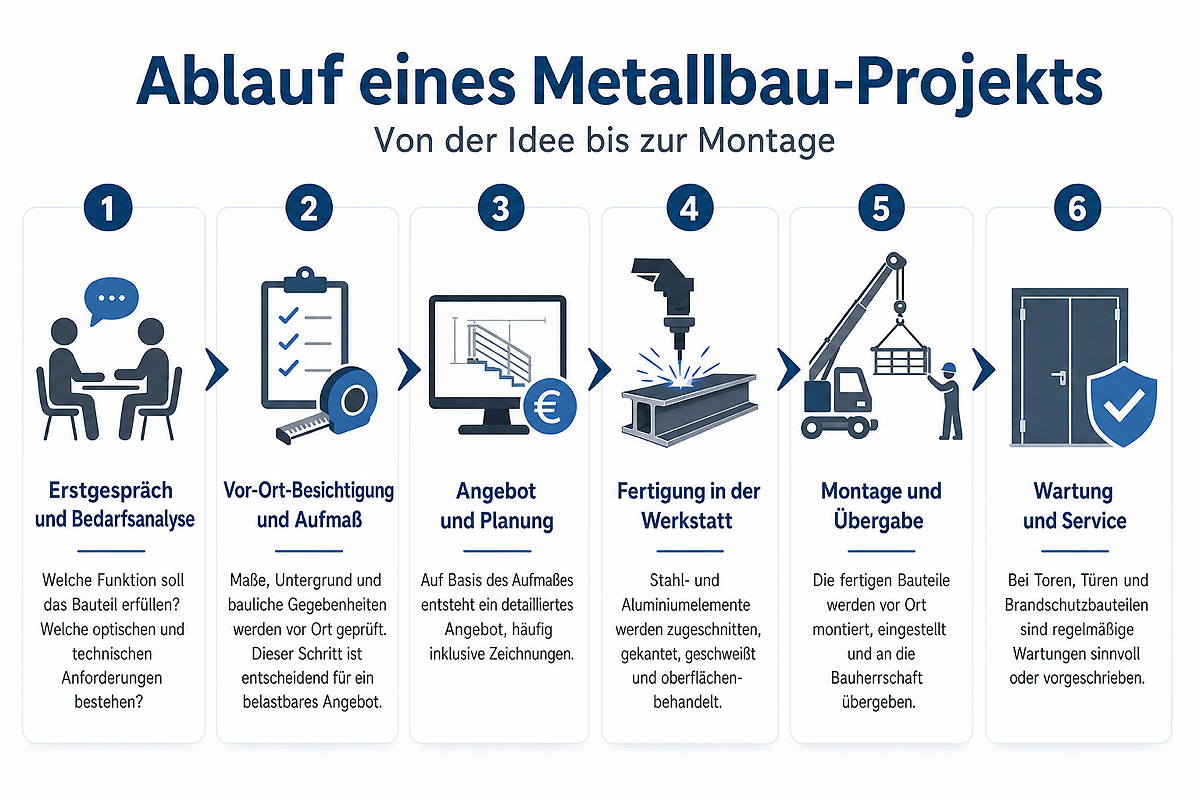 Metallbau-Projekte in Nürnberg nachhaltig umsetzen: Worauf Bauherren heute achten sollten 2 metallbauprojekt