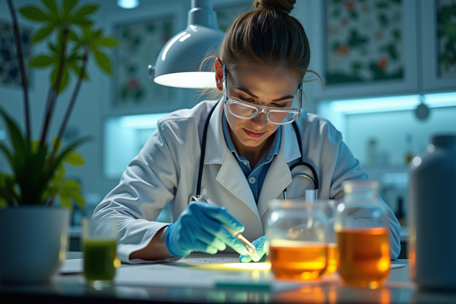 pflanzenextrakte wirkung fokus outline 3