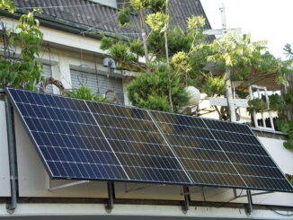 solar am balkon