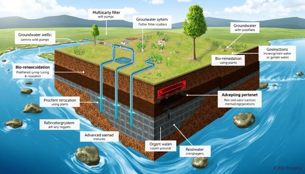 technische Verfahren der Grundwasserreinigung